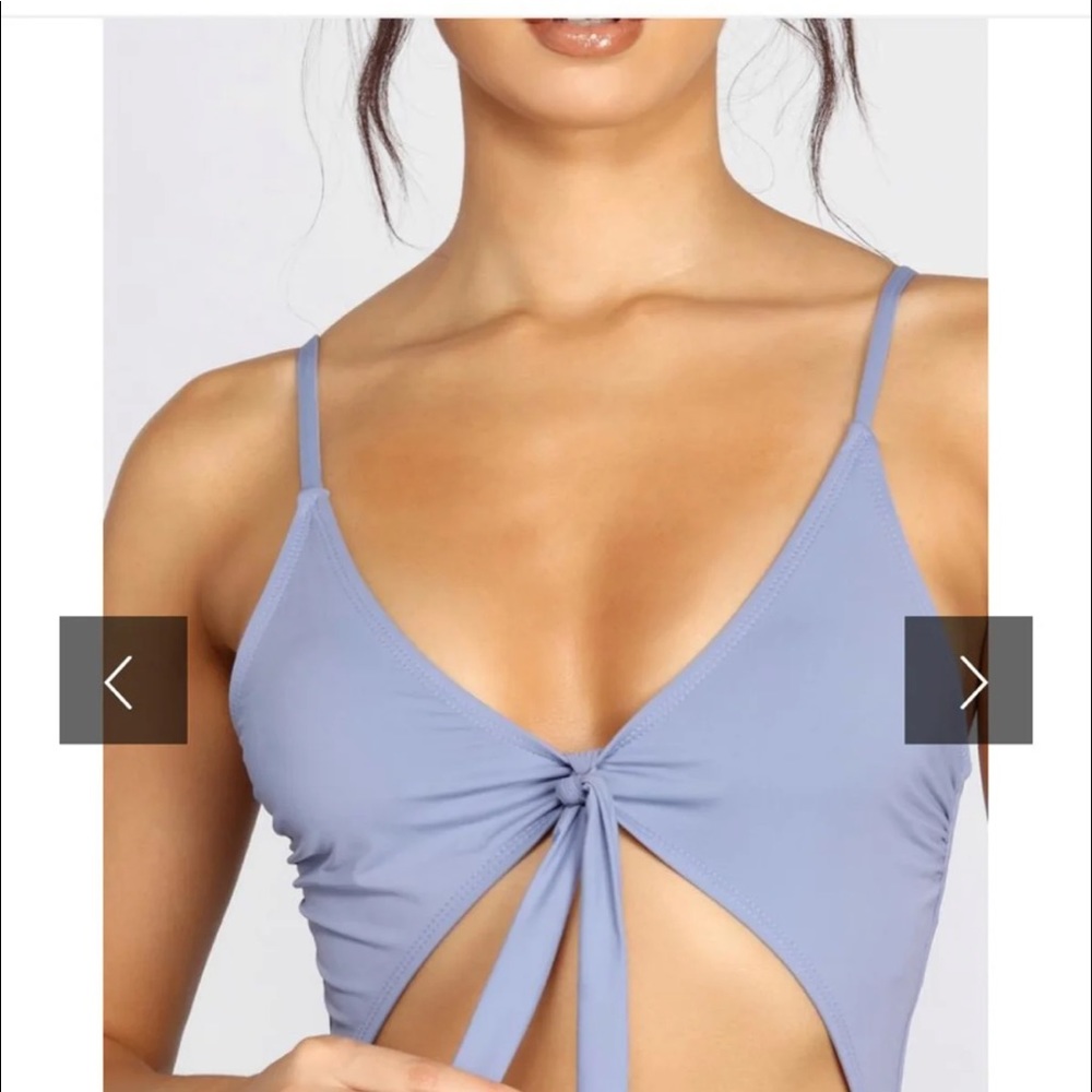 One piece bathing suit